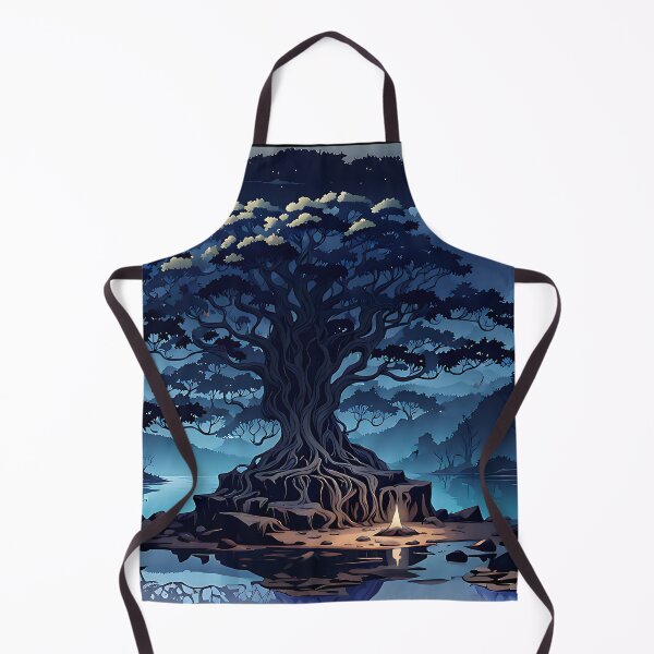 Item preview, Banyan Tree Landscape Art designed and sold by MotleyPlay.