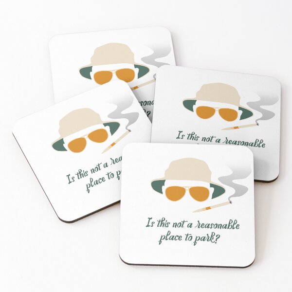 Item preview, Fear and Loathing "Reasonable Parking" designed and sold by SociallyRemoved.