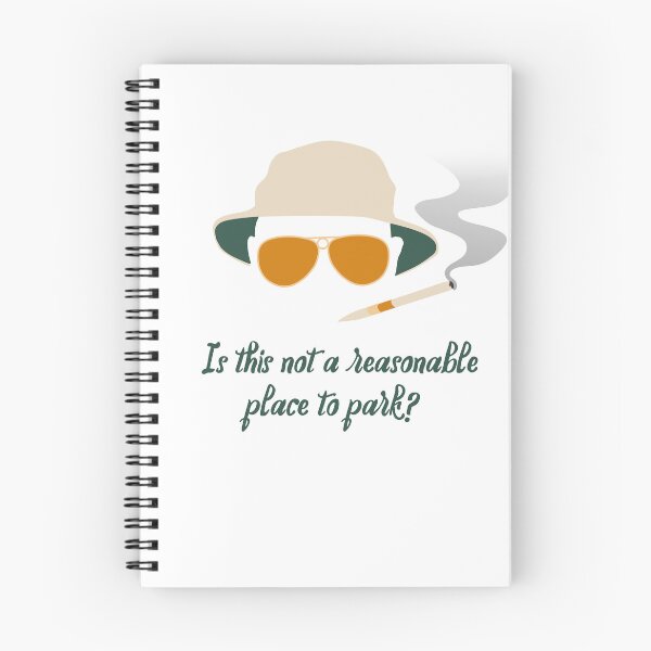 Item preview, Fear and Loathing "Reasonable Parking" designed and sold by SociallyRemoved.