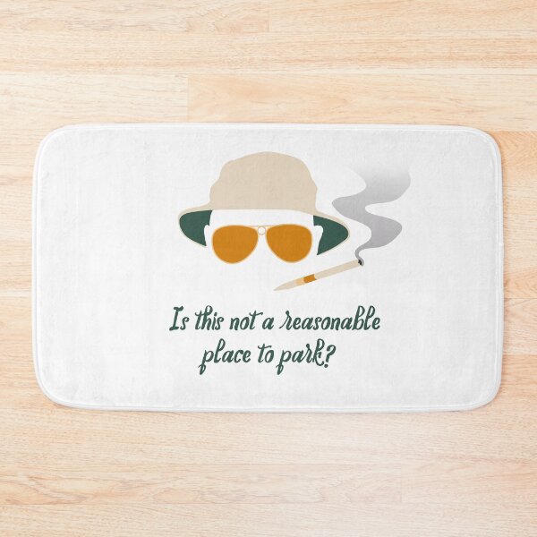 Item preview, Fear and Loathing "Reasonable Parking" designed and sold by SociallyRemoved.