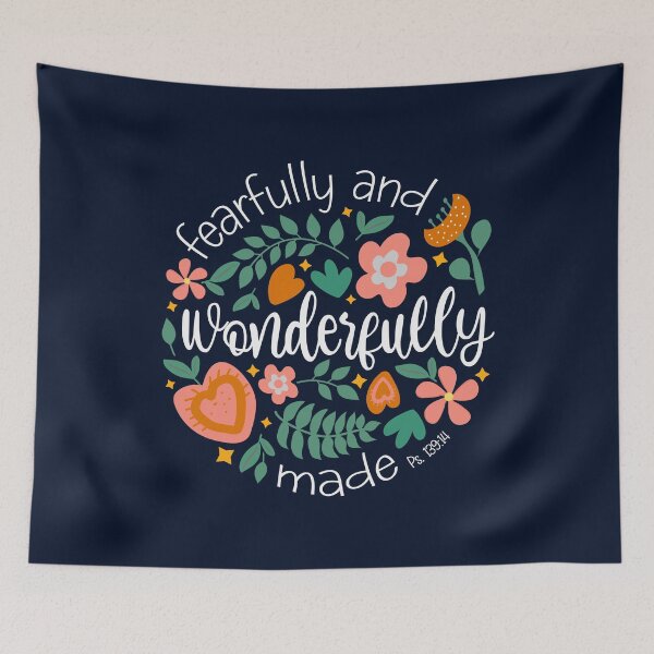 Item preview, Fearfully And Wonderfully Made Psalm 139:14 designed and sold by amazingjoy.