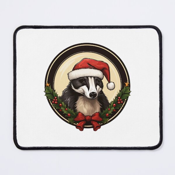 Item preview, Christmas badgers designed and sold by Soulskier.