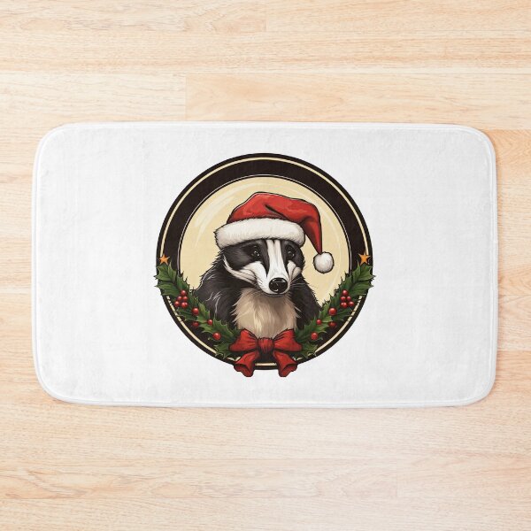 Item preview, Christmas badgers designed and sold by Soulskier.