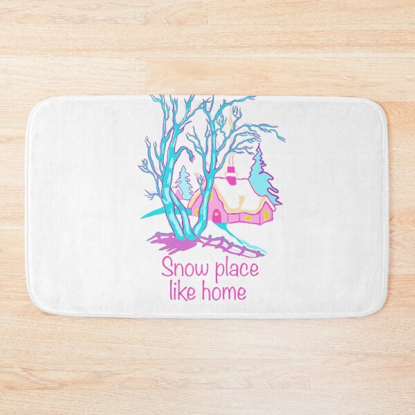 Item preview, Snow place like home winter nostalgic snow scene christmas, holiday gift designed and sold by K Mussack.