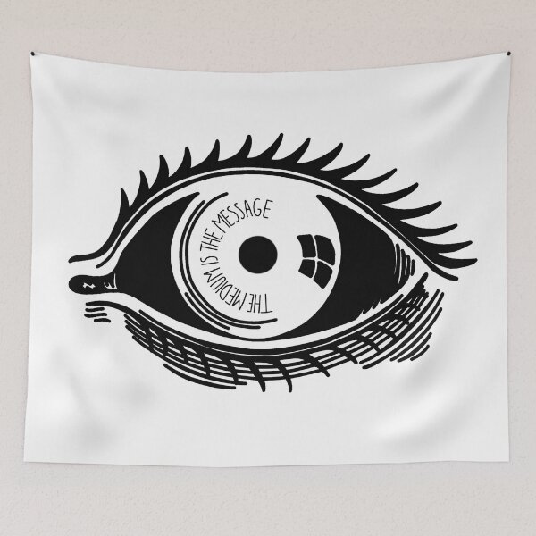 Item preview, The Medium is the Message designed and sold by whimsicali.