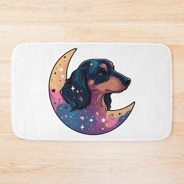 Item preview, Luna the dog on the Moon designed and sold by BarkandStick.