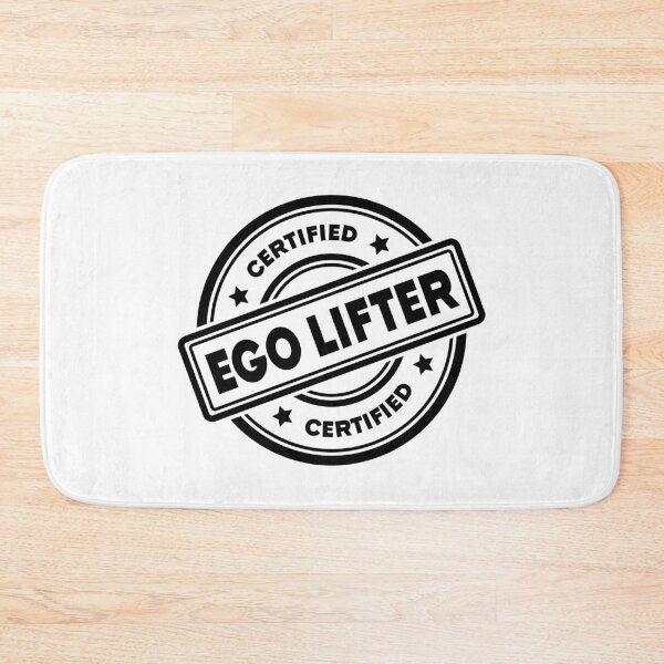 Item preview, Certified Ego Lifter Stamp Design designed and sold by GainsGraphics.