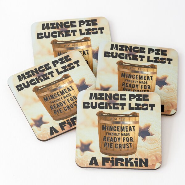 Item preview, What's on your Mince Pie Bucket List?  designed and sold by MPC-Mince-Pies.