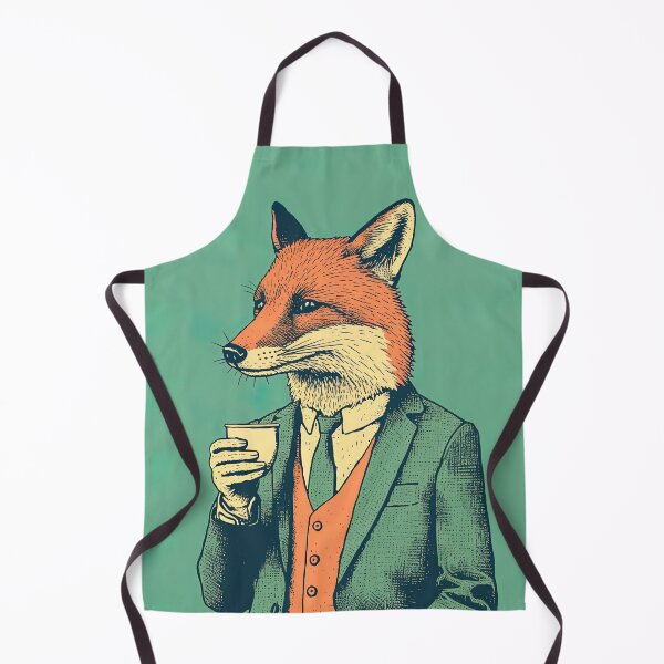 Item preview, A Proper Cuppa with Mr. Fox designed and sold by Retro Type.