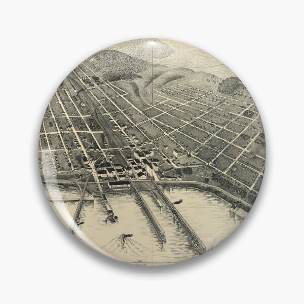 Item preview, Marquette, Michigan (1897) designed and sold by allhistory.