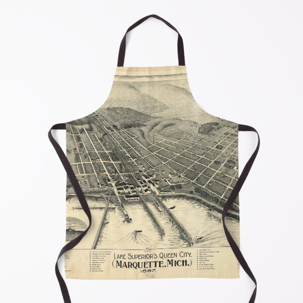 Item preview, Marquette, Michigan (1897) designed and sold by allhistory.