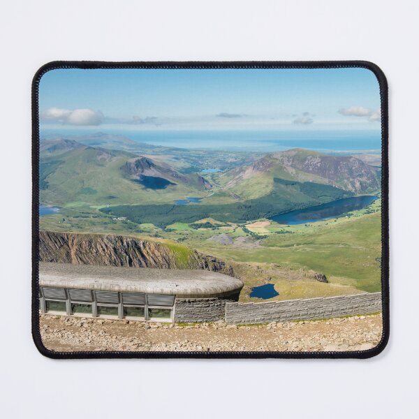 Item preview, Snowdon Summit Cafe Panorama designed and sold by AJEvans.