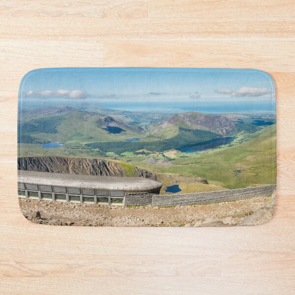 Item preview, Snowdon Summit Cafe Panorama designed and sold by AJEvans.