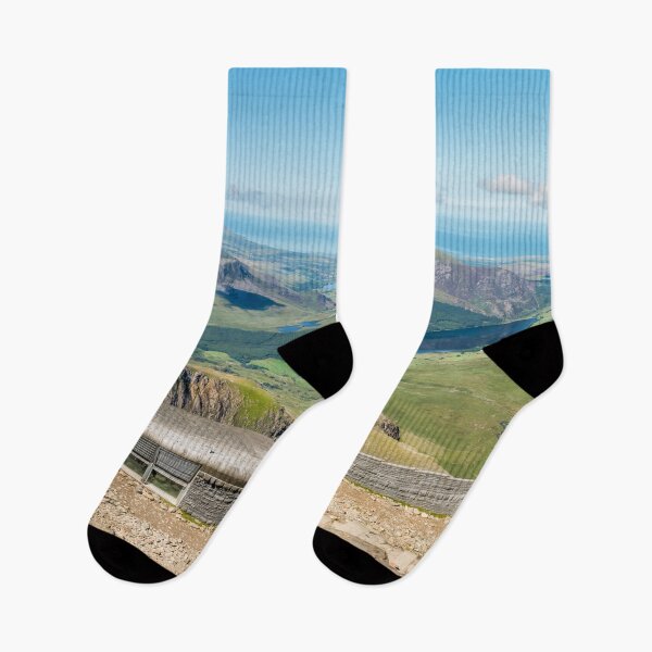 Item preview, Snowdon Summit Cafe Panorama designed and sold by AJEvans.