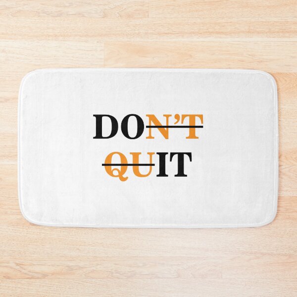 Item preview, Don't quit designed and sold by Joel-QO.