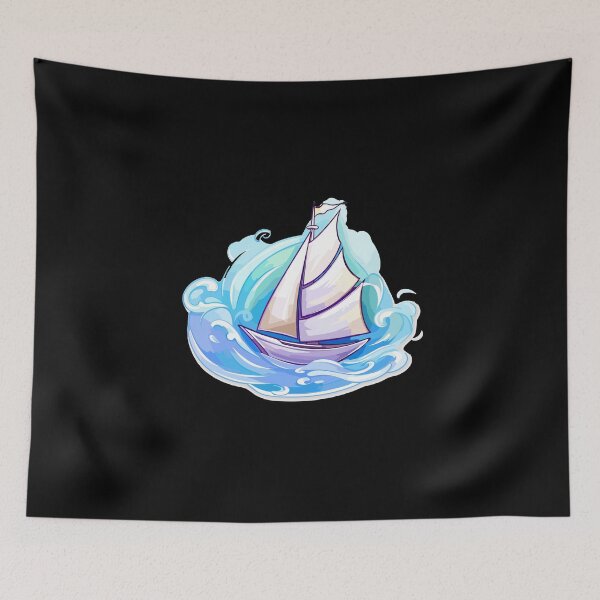 Item preview, Sailboat - Illustration designed and sold by MrERNST.