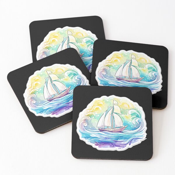 Aperçu de l'œuvre Sailboat - Illustration créée et vendue par MrERNST.