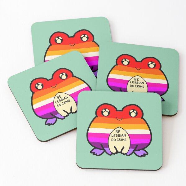 Item preview, Be lesbian do crime designed and sold by Quacktails.