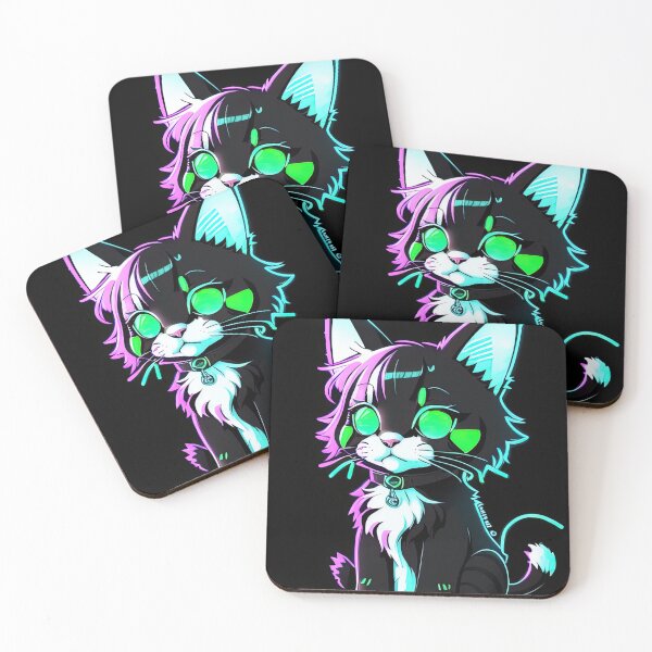 Item preview, neon coon designed and sold by DenSckrivAI.