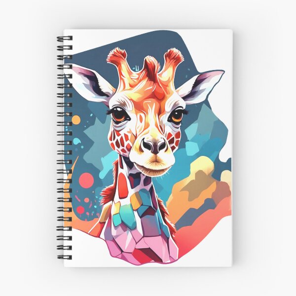 Item preview, Colorful Giraffe Illustration designed and sold by solaris999.