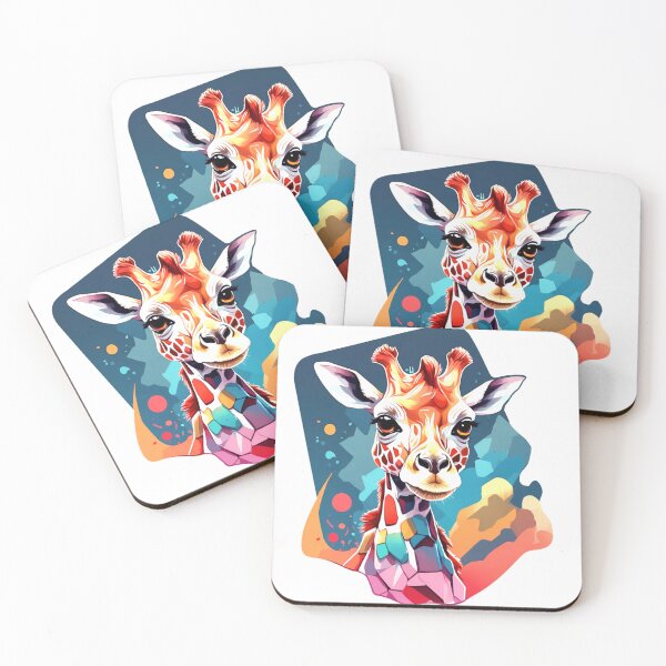 Item preview, Colorful Giraffe Illustration designed and sold by solaris999.