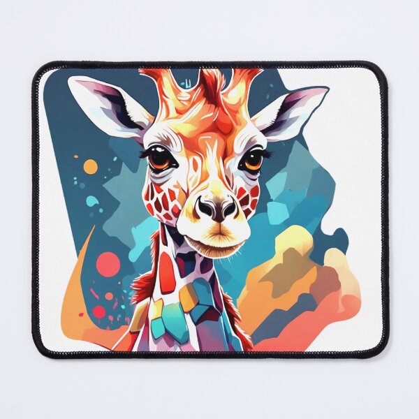 Item preview, Colorful Giraffe Illustration designed and sold by solaris999.