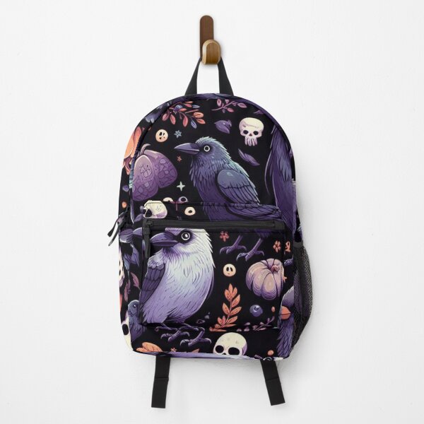 Item preview, Ravens Illustration Pattern designed and sold by DoggoTankDesign.