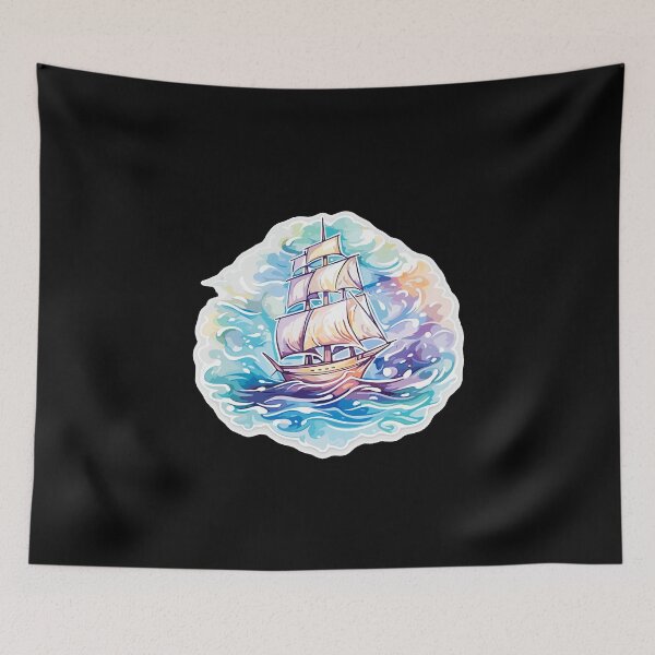Item preview, Sailboat - Illustration designed and sold by MrERNST.