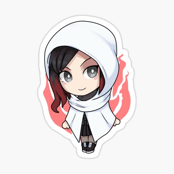 RWBY Summer Rose Sticker