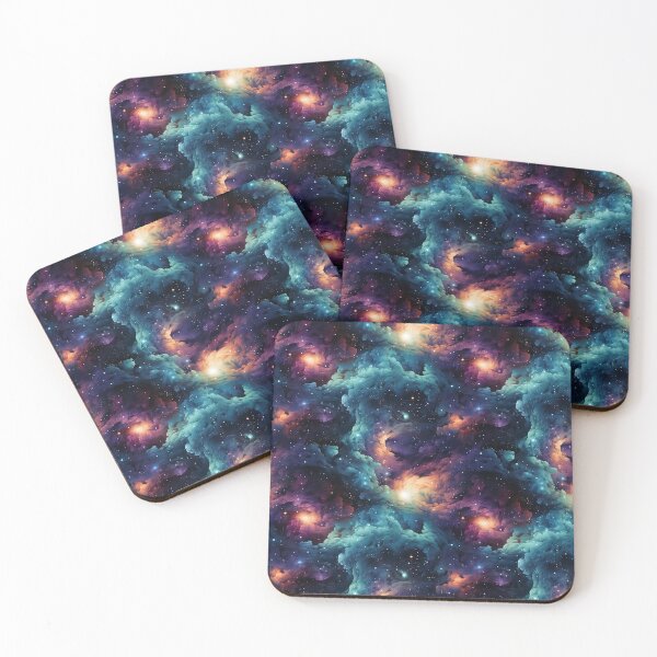 Item preview, Einstein's beard! A seamless pattern of the cosmos. designed and sold by kenlothair.