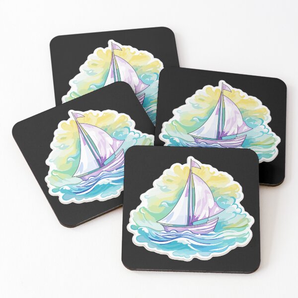 Aperçu de l'œuvre Sailboat - Illustration créée et vendue par MrERNST.