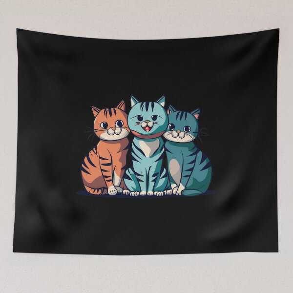 Item preview, Assorted Cat Faces designed and sold by NNisu.