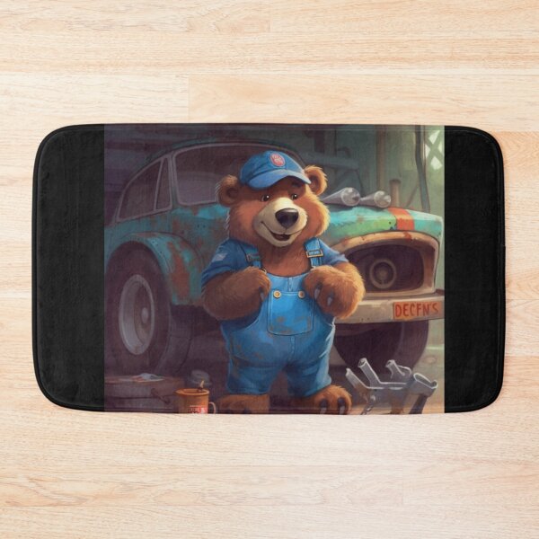 Item preview, Mechanic Bear - Bearo designed and sold by Highlandkings.