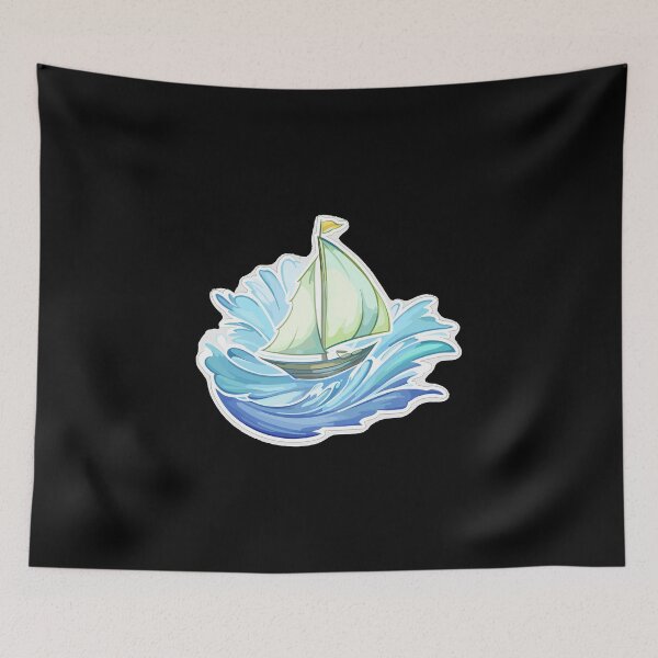 Item preview, Sailboat - Illustration designed and sold by MrERNST.