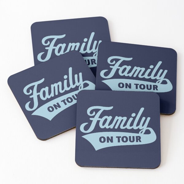 Item preview, Family On Tour (Family Vacation / Sky Blue) designed and sold by MrFaulbaum.