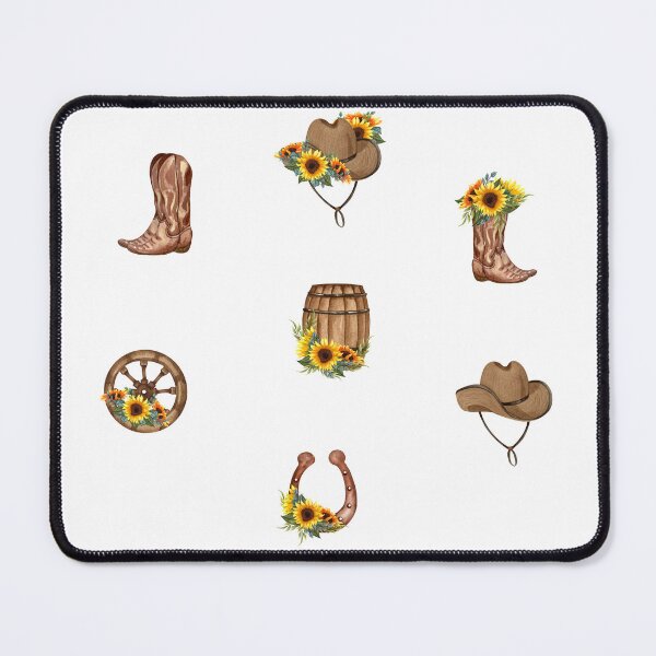 Item preview, Sunflower Cowboy Sticker Pack designed and sold by pedersenscout.
