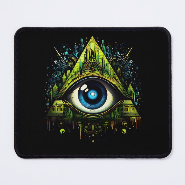 Item preview, Third Eye, Vision, Abstract, Trance, Mysticism, Colorful, Experimentation, Psychedelic Art designed and sold by psytrancedesign.
