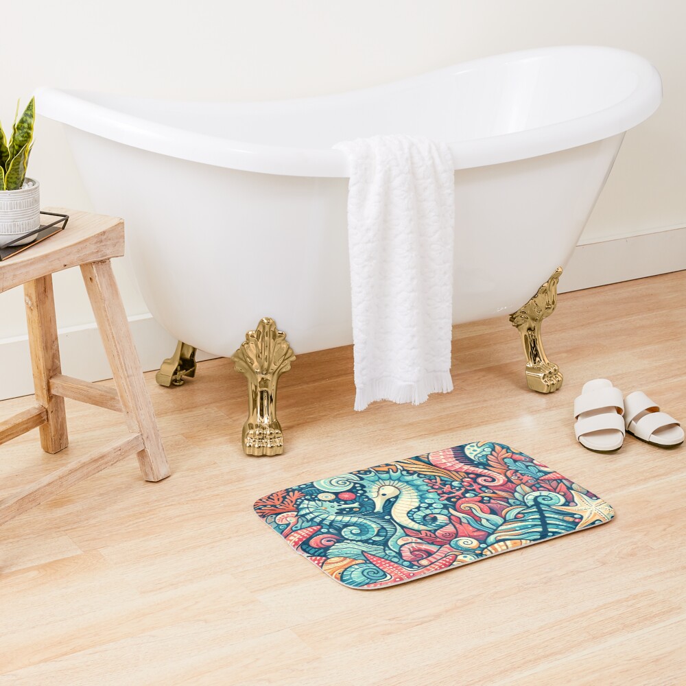Item preview, Bath Mat designed and sold by DoggoTankDesign.