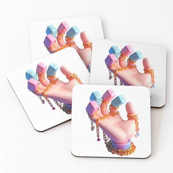 Item preview, Hand with GOD Plaques  designed and sold by Glariix.