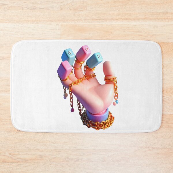 Item preview, Hand with GOD Plaques  designed and sold by Glariix.