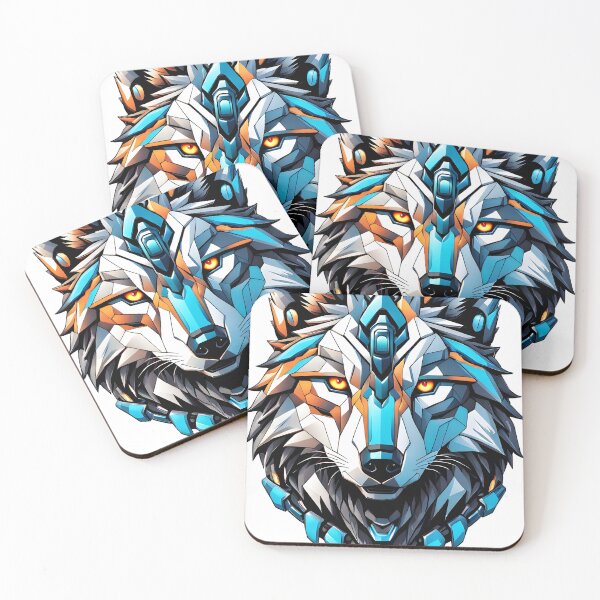 Item preview, Robotic Wolf in Futuristic Design designed and sold by AdrianoFerrari.