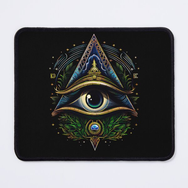 Item preview, Third Eye, Vision, Abstract, Trance, Mysticism, Colorful, Experimentation, Psychedelic Art designed and sold by psytrancedesign.