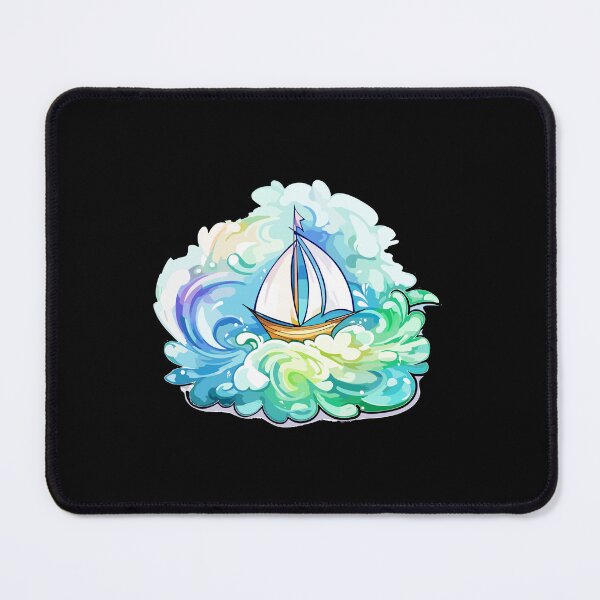 Item preview, Sailboat - Illustration designed and sold by MrERNST.