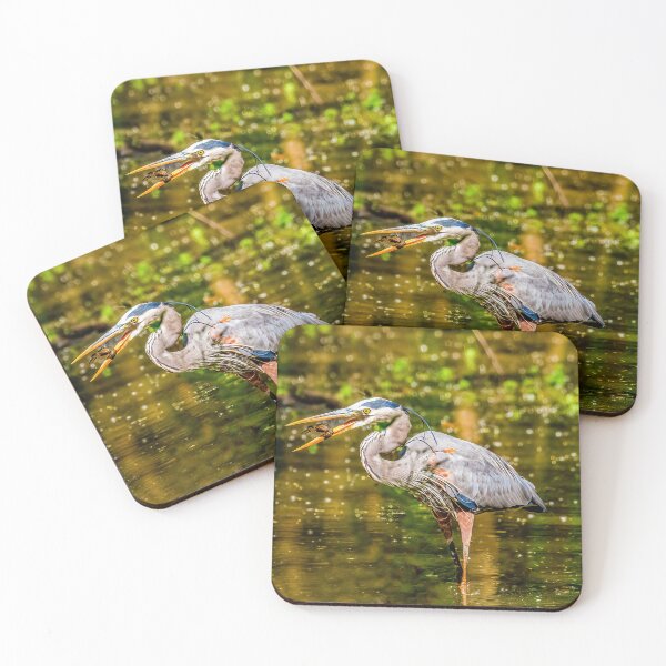 Item preview, Great Blue Heron Fishing designed and sold by Mista Vista Photos.