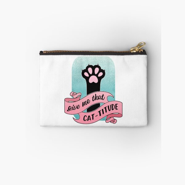 Item preview, Give Me That Cattitude Cat Paw Cat Pun designed and sold by ObsidianDaz.