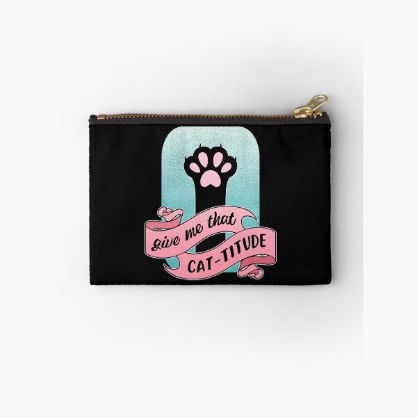 Item preview, Give Me That Cattitude Cat Paw Cat Pun designed and sold by ObsidianDaz.