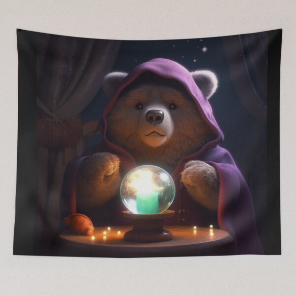 Item preview, Mystic Bear - Blue designed and sold by Highlandkings.