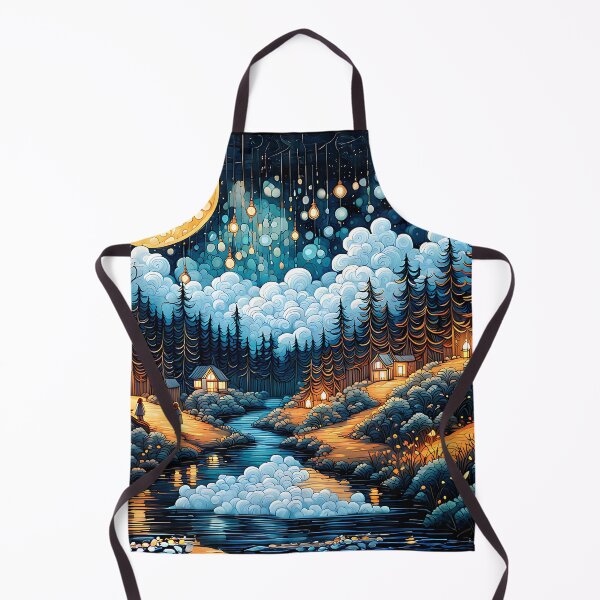 Item preview, Whimsical Landscape Art designed and sold by MotleyPlay.