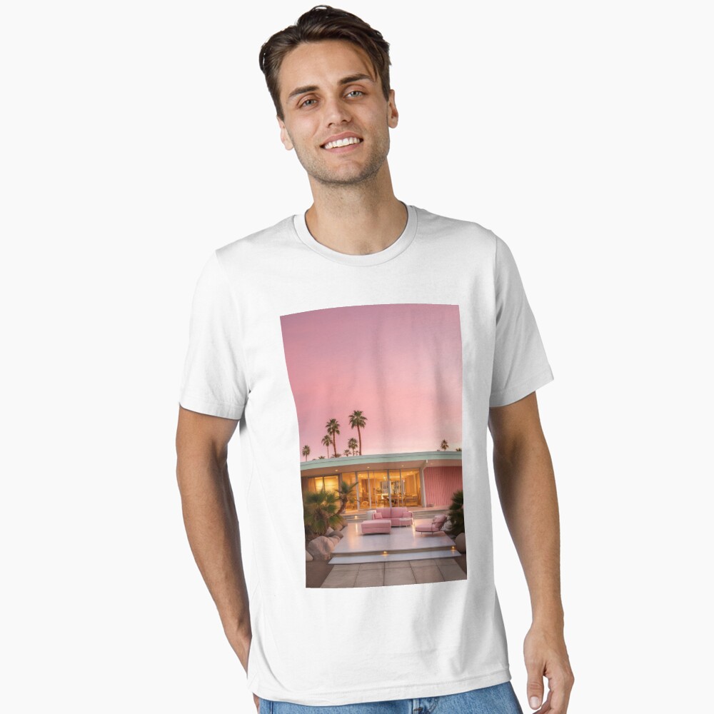 Palm Springs Pink Photographic Print