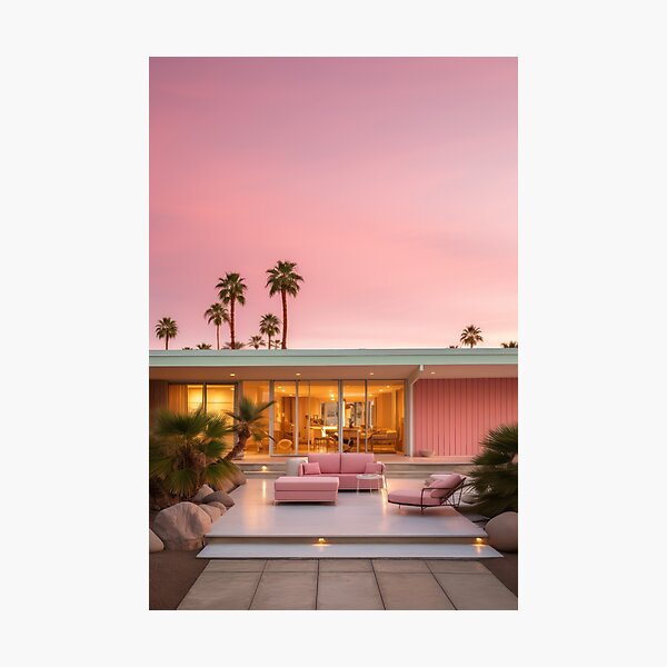 Item preview, Palm Springs Pink designed and sold by DreamerBot.